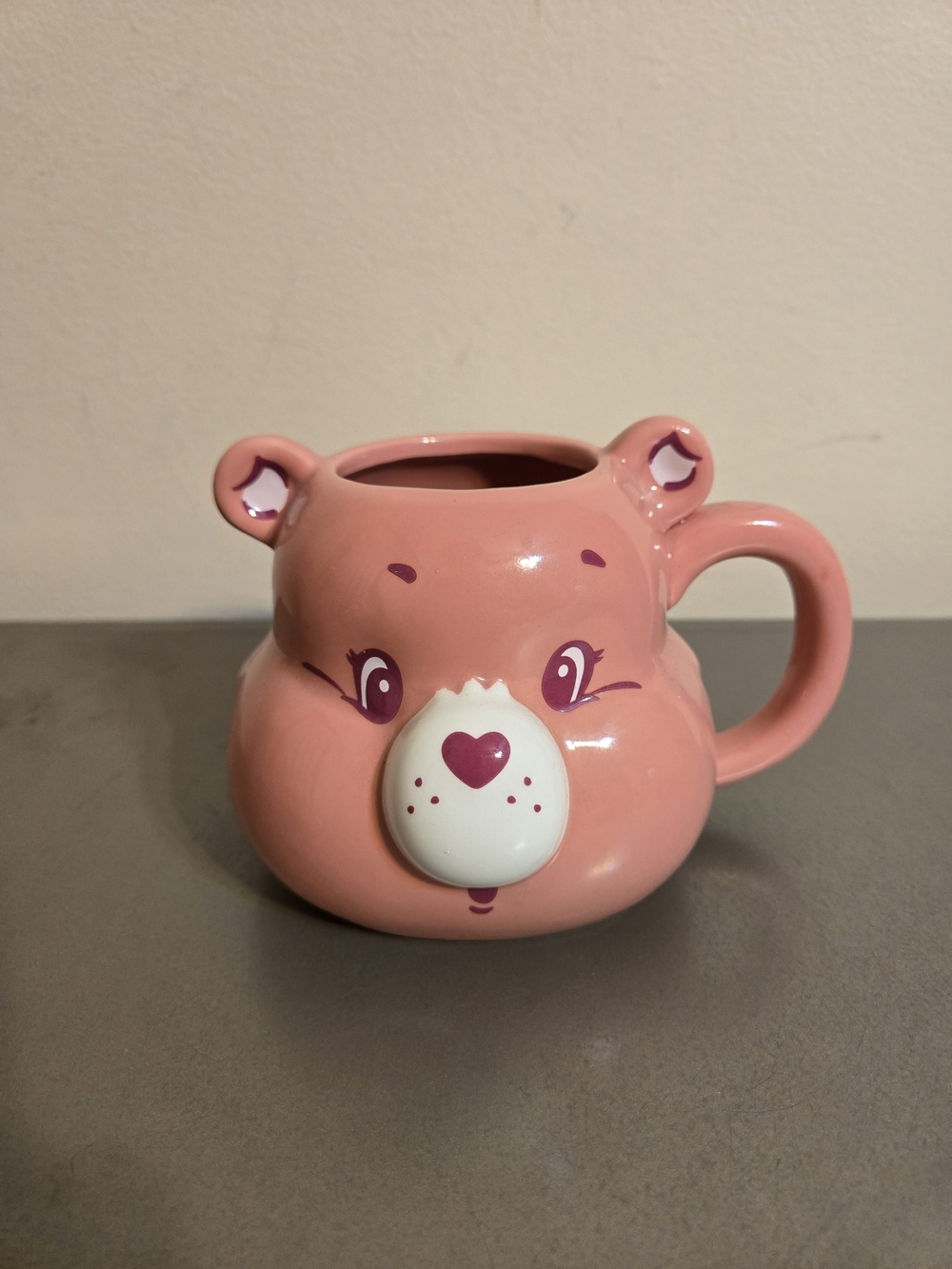 Silver Buffalo Care Bears Cheer Bear 3D Sculpted 20oz Ceramic Mug